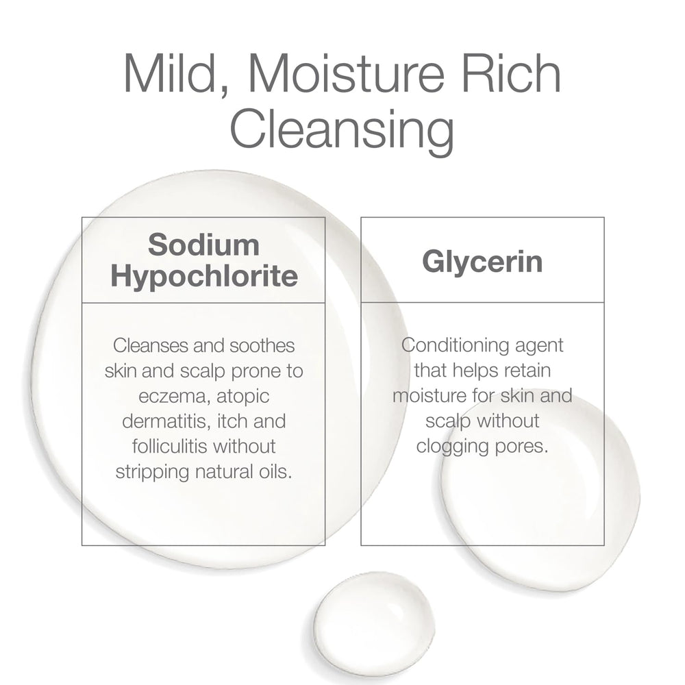 Close-up of CLn 2-in-1 label highlights fragrance-free formula.