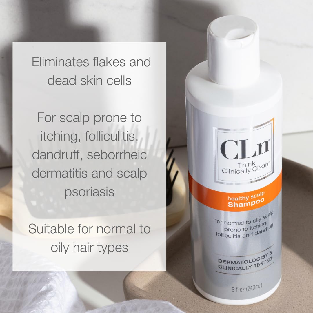 CLn Shampoo hypoallergenic tag emphasizes clean ingredients
