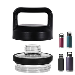CLOCASIK screw top lid for YETI Rambler 18oz ensures leak-free travel