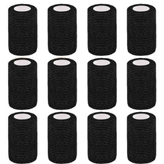 Clooflar 12-pack bandage wrap rolls for organized on-the-go support.