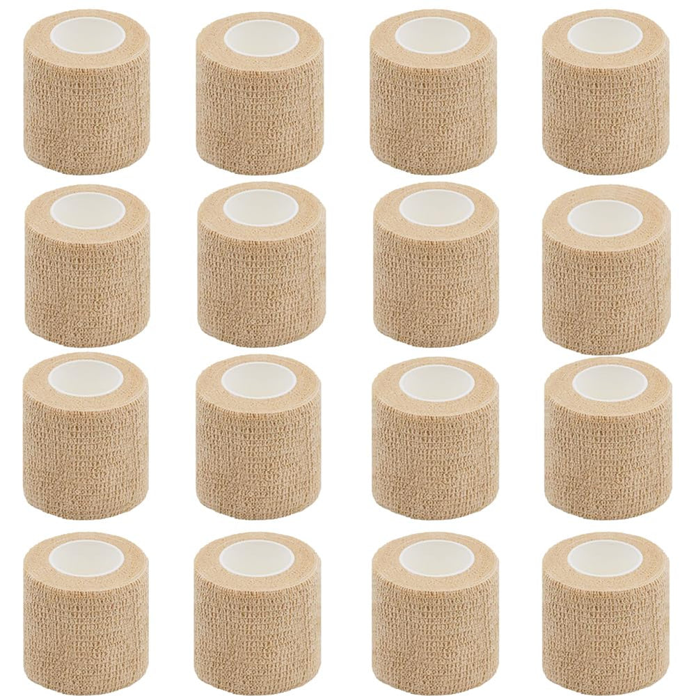 Clooflar 16-pack beige bandage wrap ready for quick on-the-go support