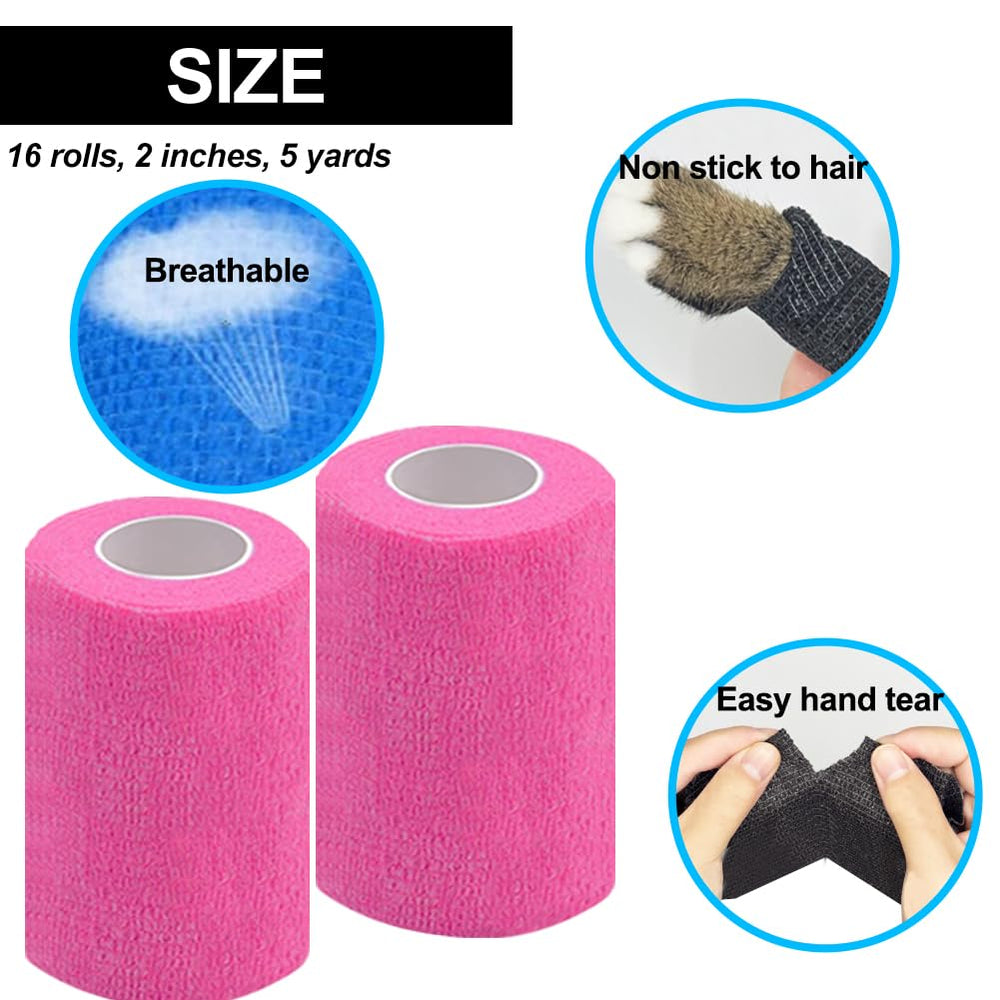 Clooflar high elasticity bandage provides firm compression with up to 2.2x stretch.