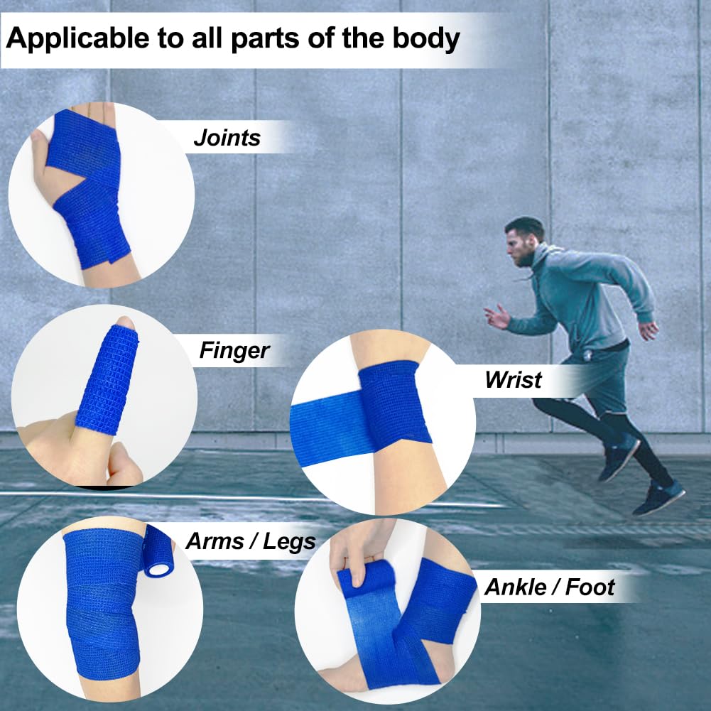 Clooflar vet wrap for pets provides skin-safe protection with no sticky residue.
