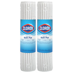 Clorox cushioned shower mat with anti-slip suction cups for in-tub stability