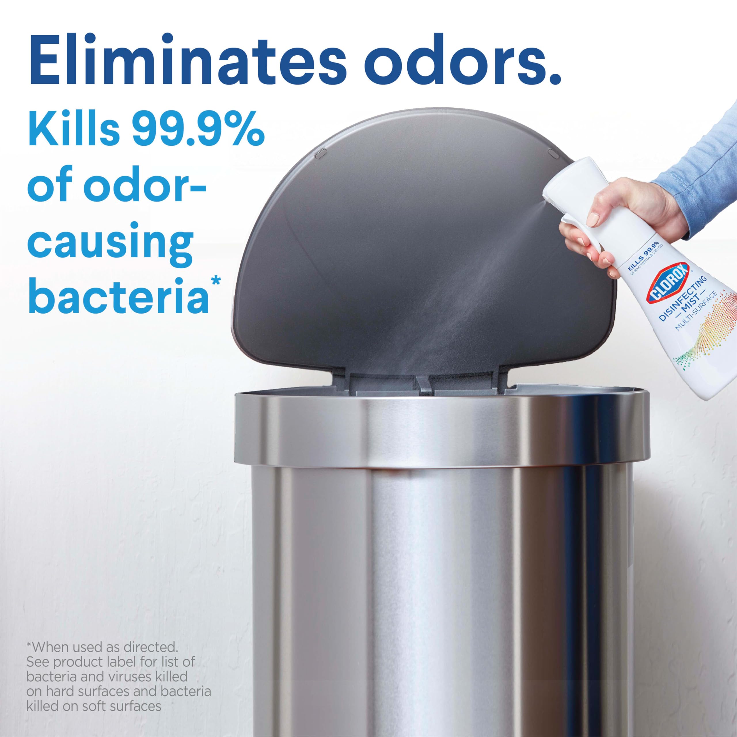 Clorox Disinfecting Mist continuous spray technology delivers uniform coverage