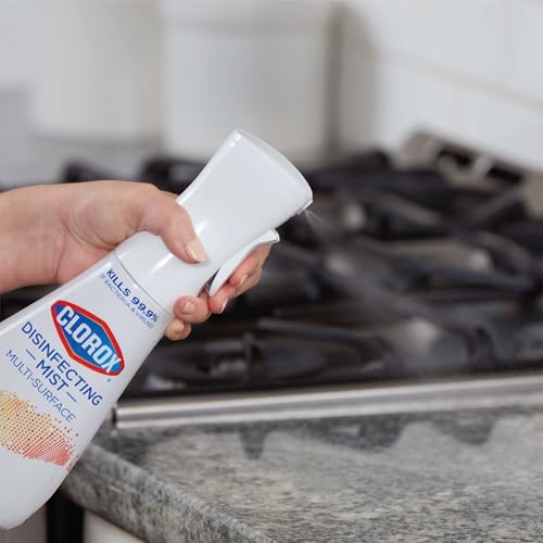 Aerosol-free mist delivers even coverage with Clorox Disinfecting Mist