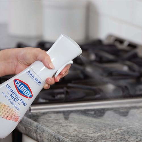Clorox Disinfecting Mist with reusable sprayer and refill components