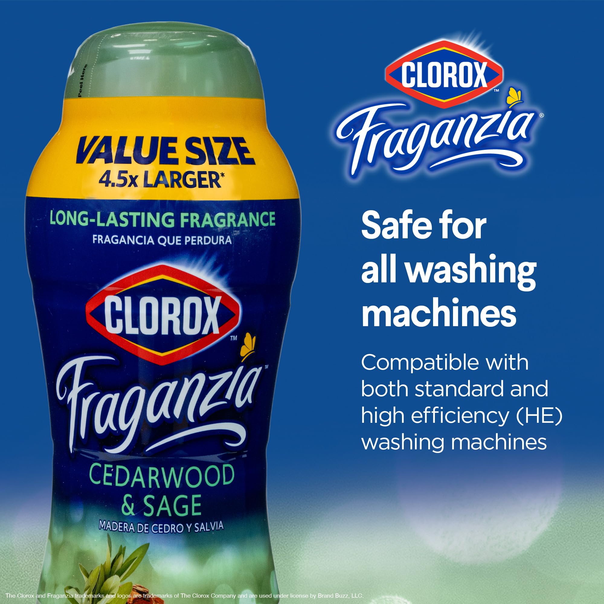 Easy-pour 70 oz bottle keeps laundry routine simple and mess-free.