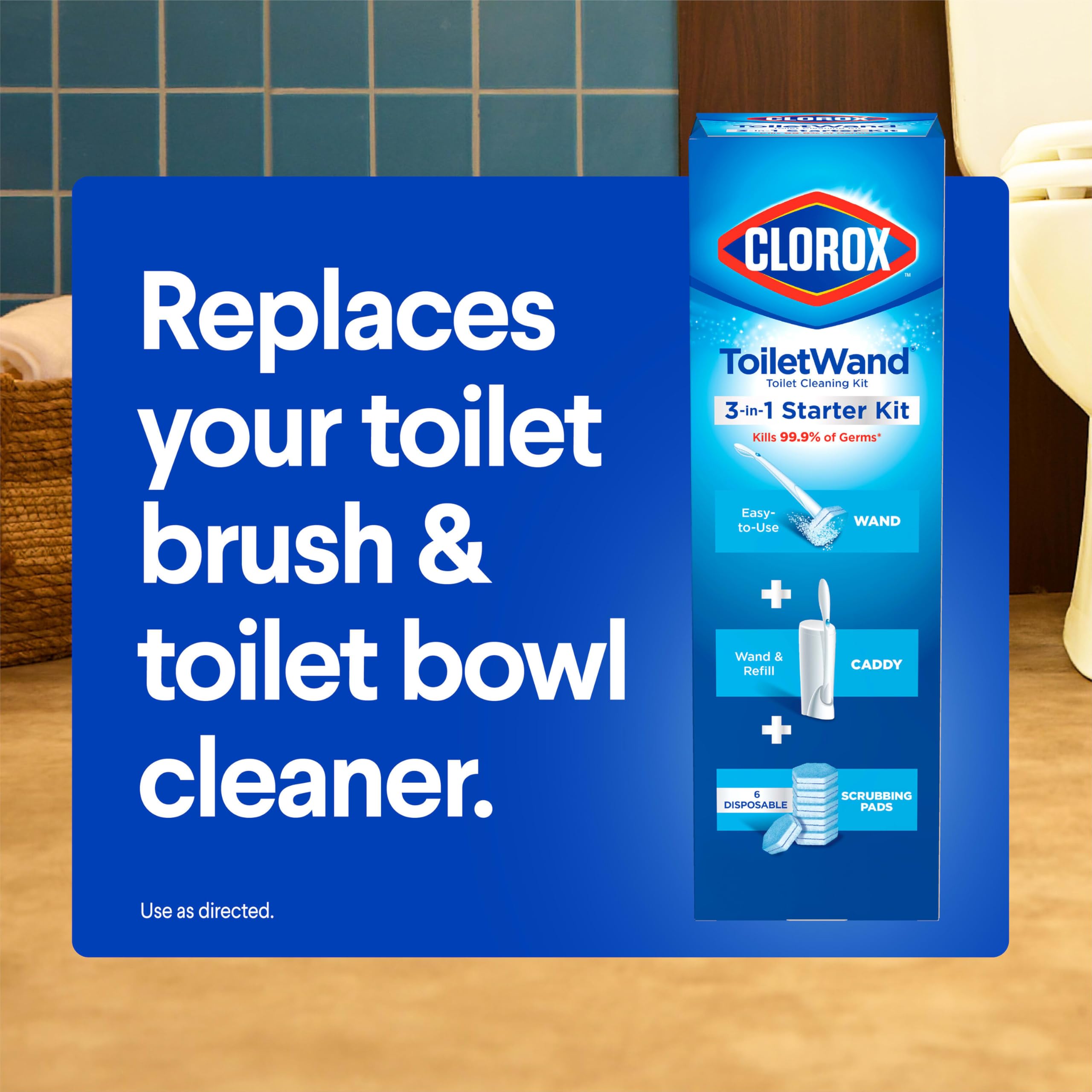 Fresh scent neutralizes odors without a harsh bleach smell.