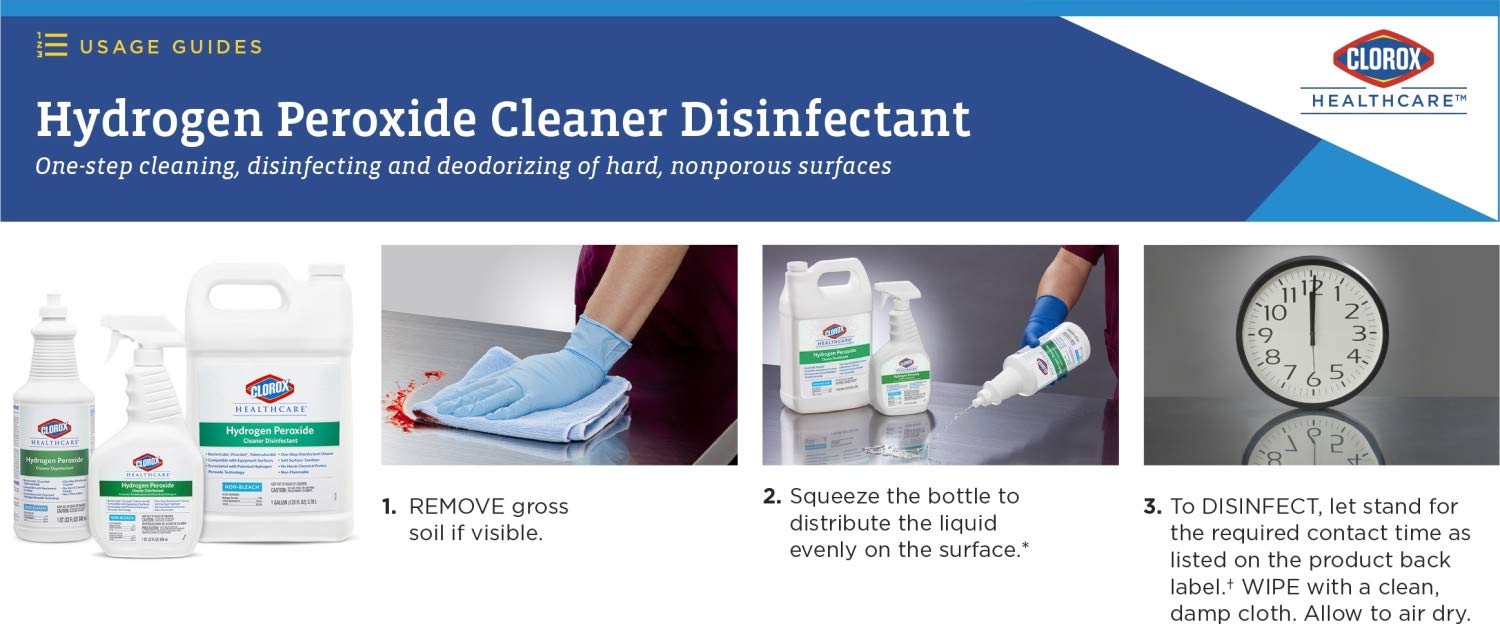 Non-bleach cleaner suitable for medical devices testing.