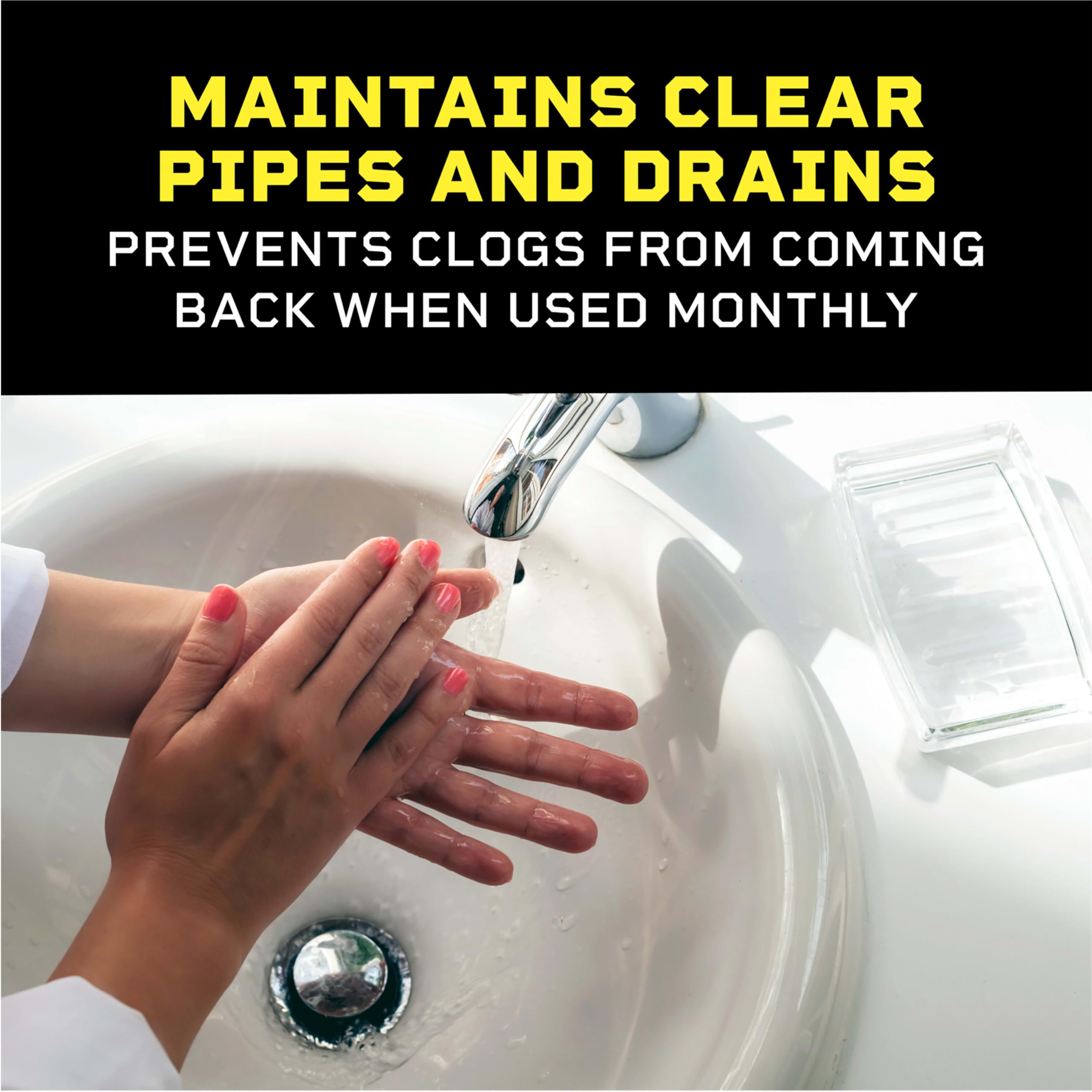 Clorox Liquid-Plumr Pro-Strength compatible with septic systems