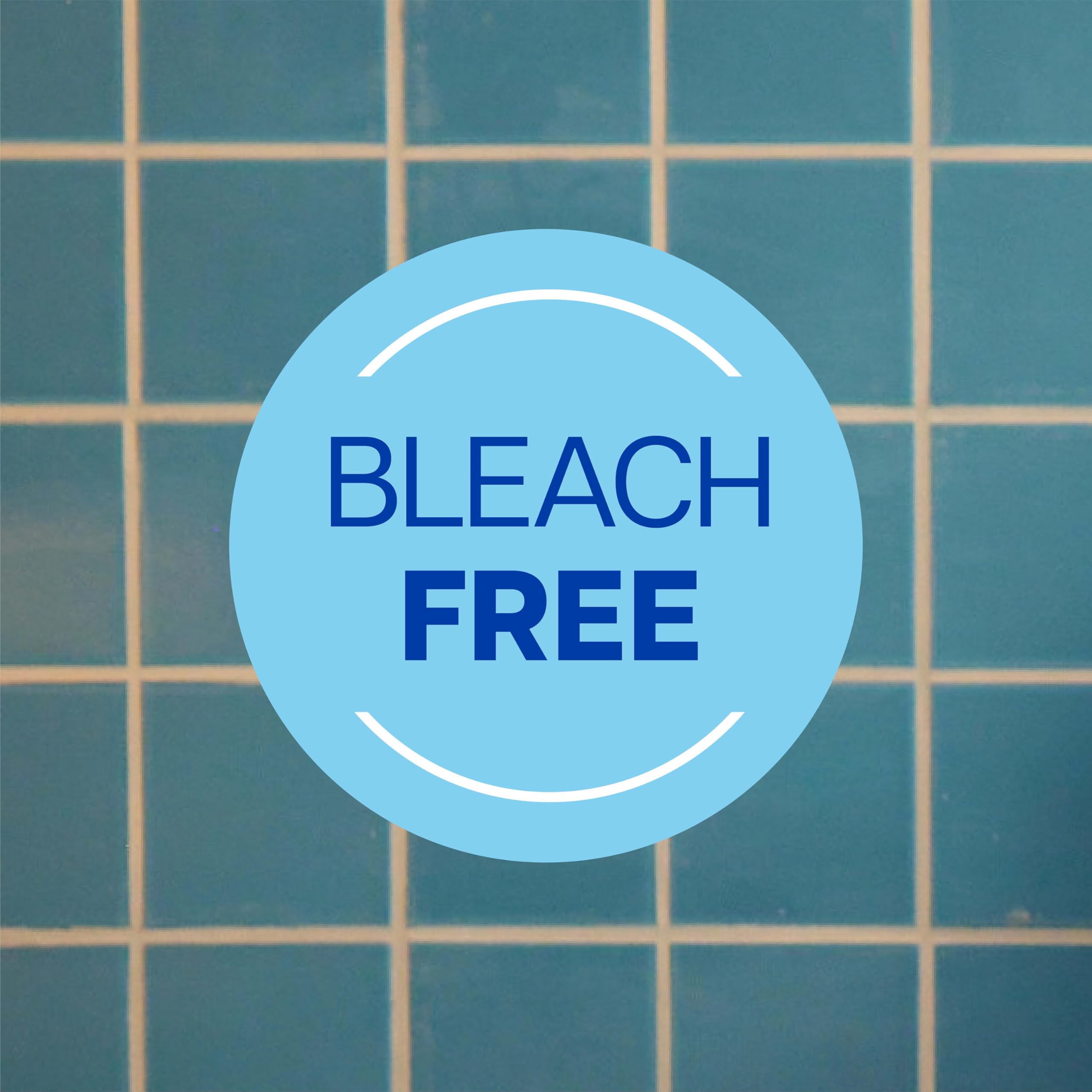 Clorox Plus Tilex cleaner in a shower stall for daily maintenance.