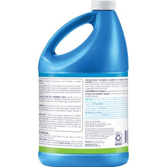 Pouring Clorox Pool&Spa algaecide into the pool for coverage