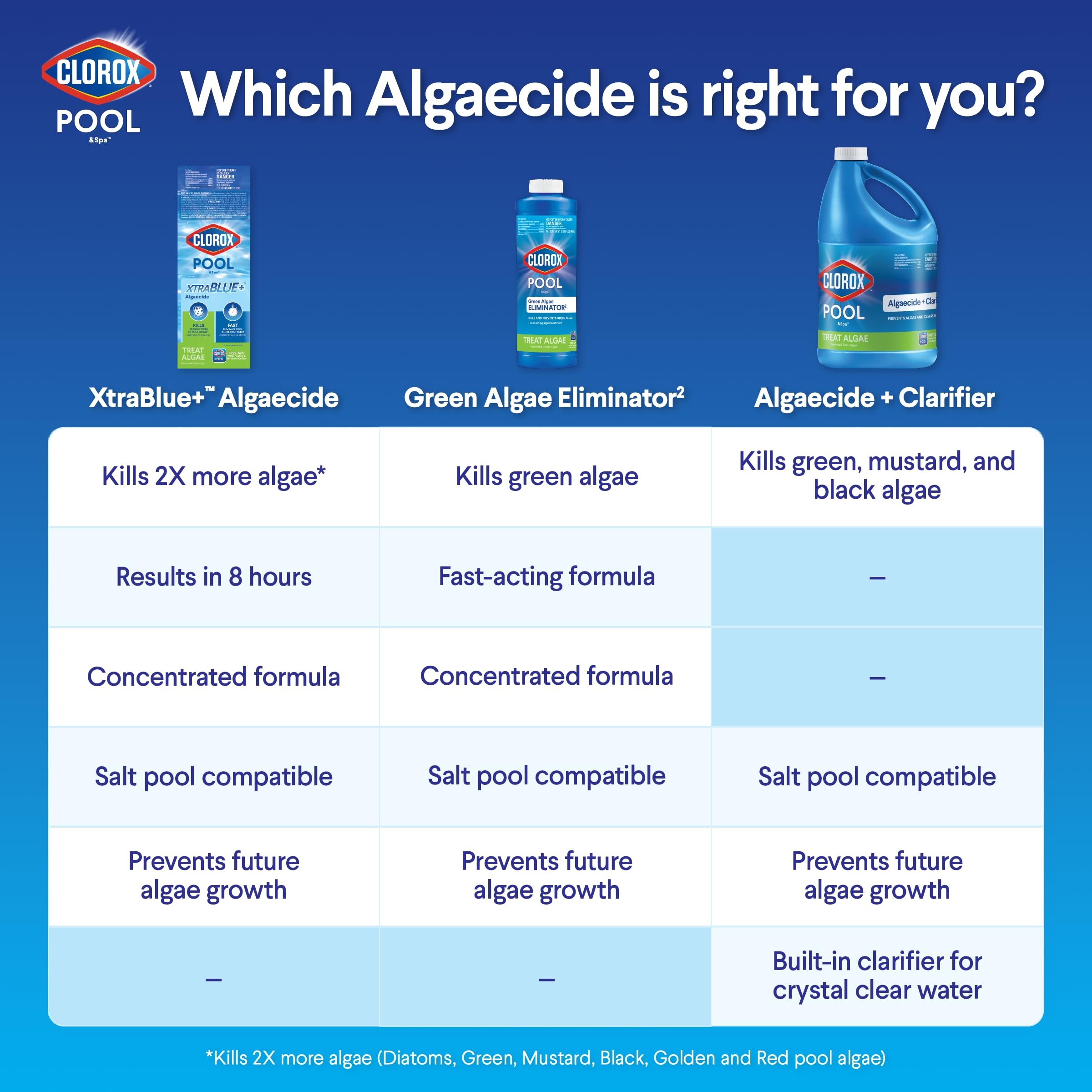 CLOROX Pool&Spa app dosage screen offers guidance