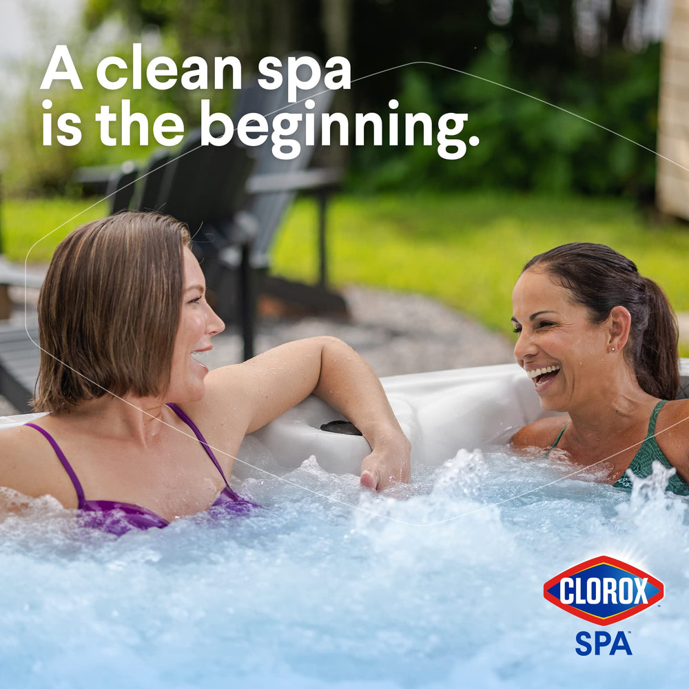 Balanced pH helps protect spa equipment from corrosion with CLOROX.