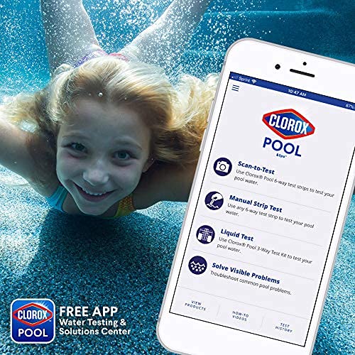 CLOROX Pool&Spa pool party-ready water on a sunny day