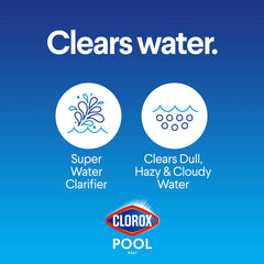 CLOROX Pool&Spa weekly treatment application demonstrating routine use