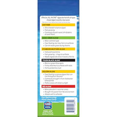 Targets green, mustard, and black algae for comprehensive protection.
