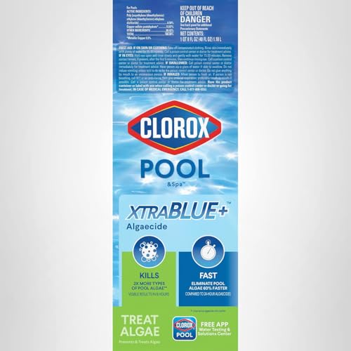 40-ounce bottle provides long-lasting algae protection.