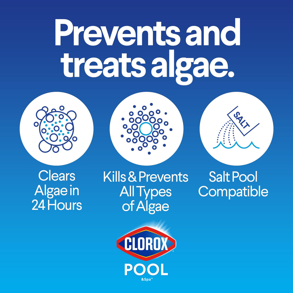 Promotes clear, inviting pool water after treatment.