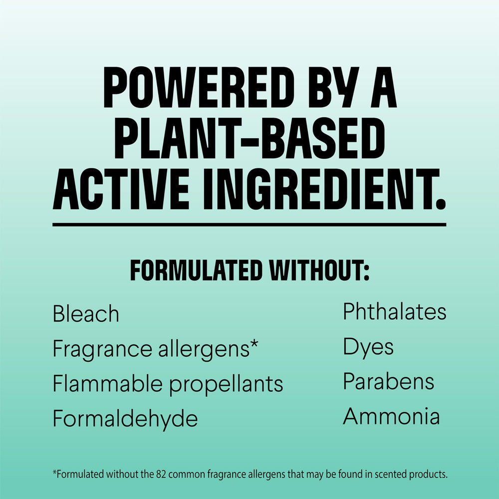 Ingredient list detail for Clorox Pure Allergen Neutralizer.