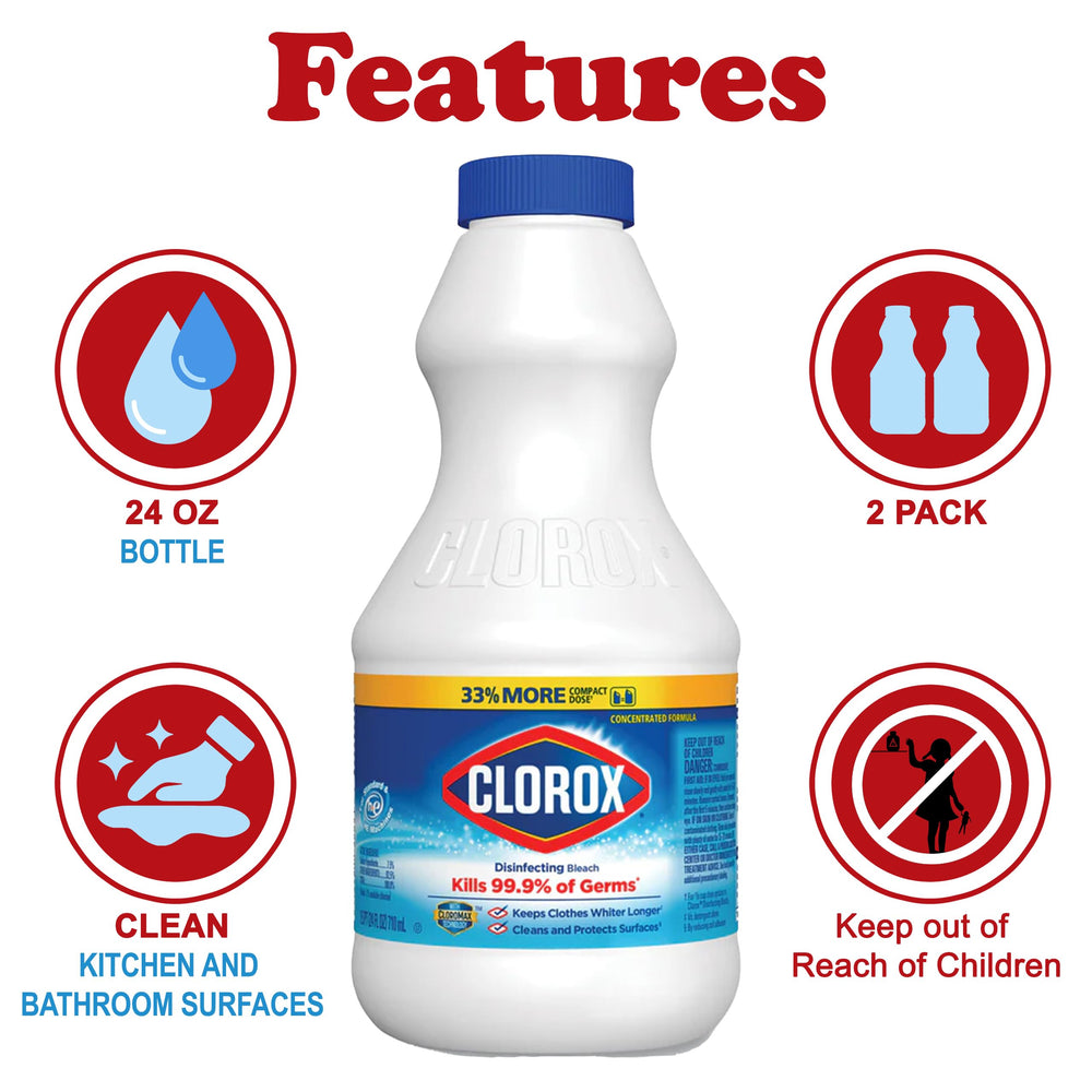 Pouring action shows easy measurement for consistent cleaning and whitening.