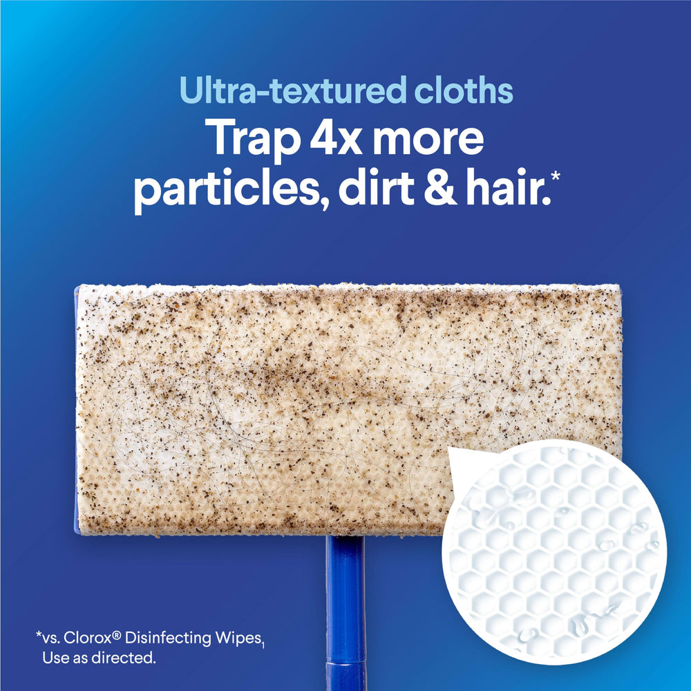 Clorox Scentiva coconut-waterlily scent freshens the room while you mop.