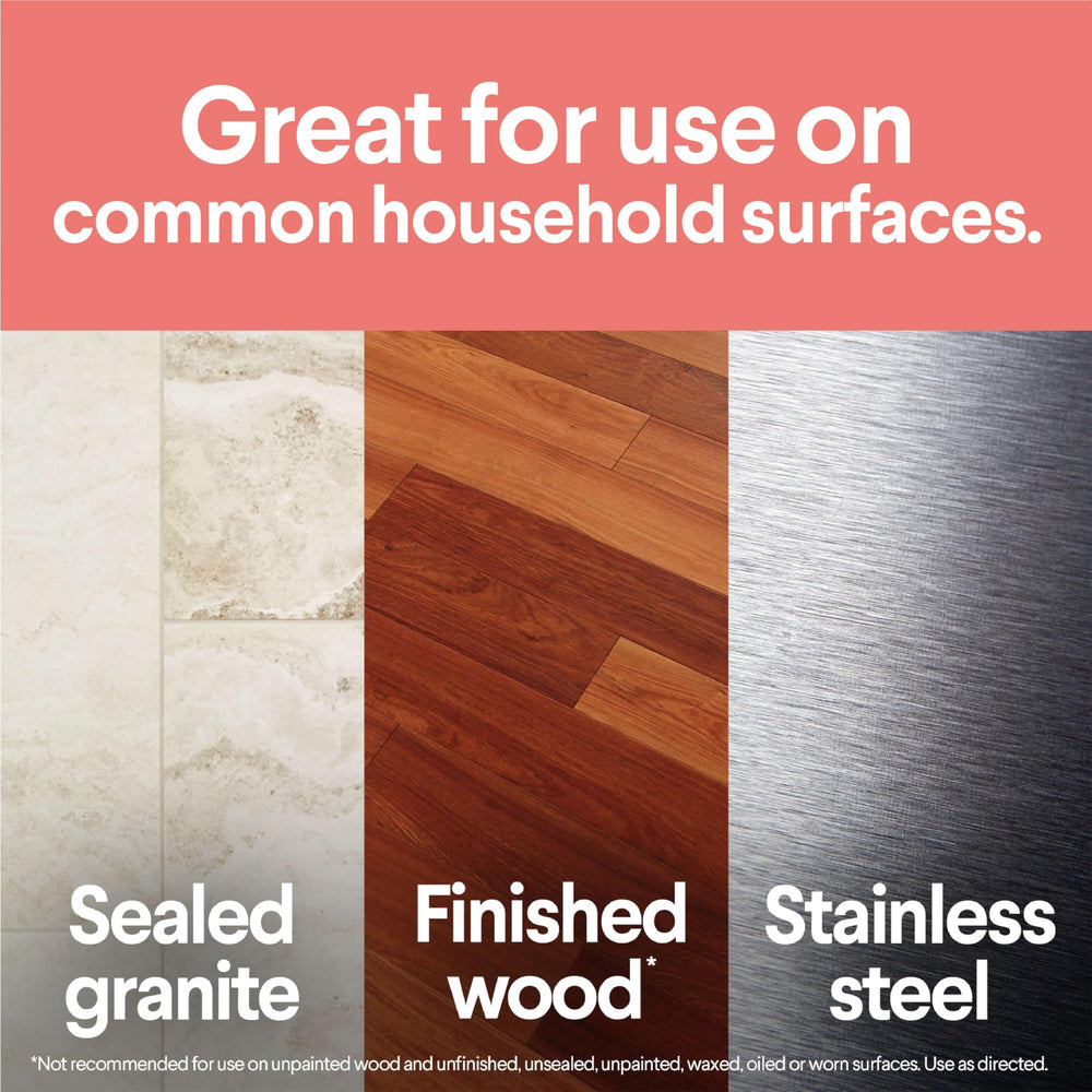 Clorox Scentiva on remote controls and electronics for safe cleaning.