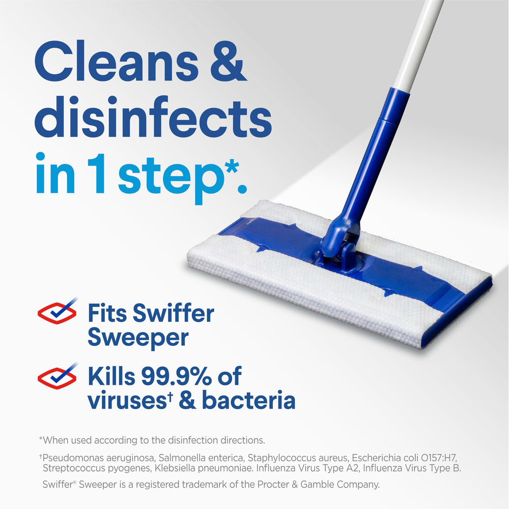 Swiffer mop head refill compatibility with Clorox pad