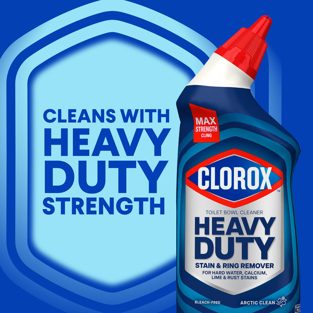 Clorox cleaner delivers maximum cling for full bowl coverage.