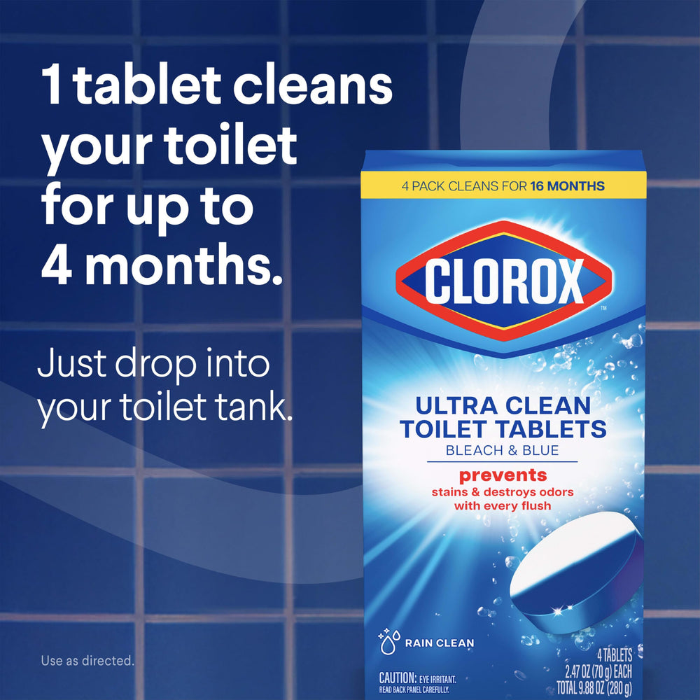 Bleach-powered cleaning helps resist stains and mineral buildup in the bowl.
