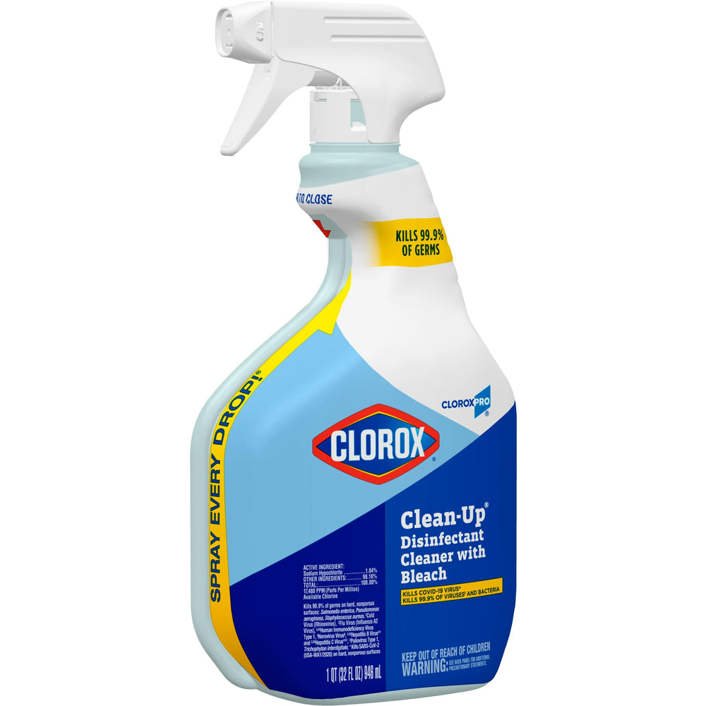 Commercial kitchen surfaces brightened after CloroxPro Clean-Up application