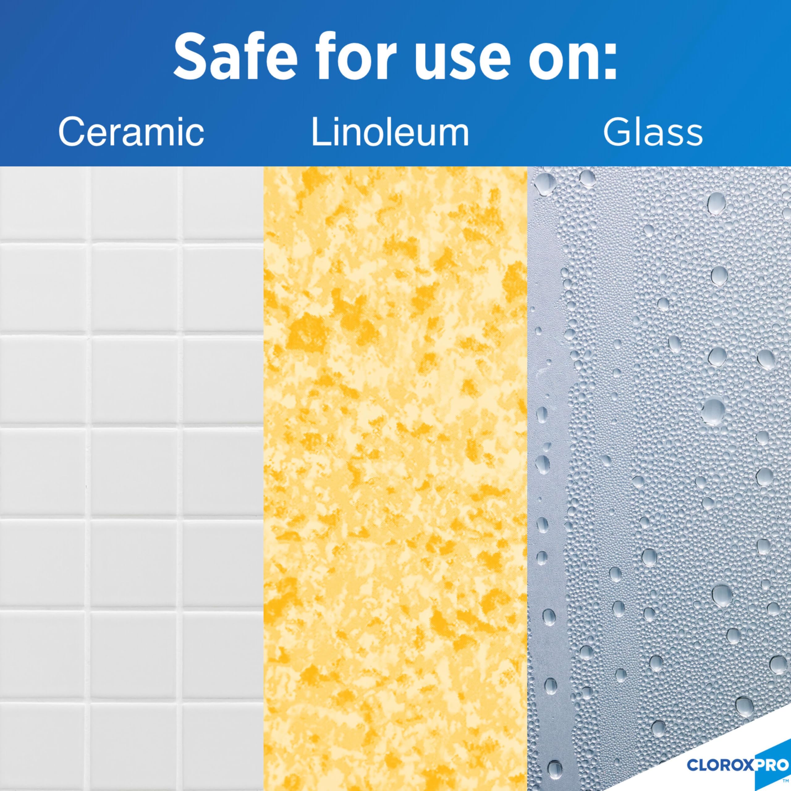 CloroxPro Clean-Up odor-elimination leaves spaces smelling fresher.