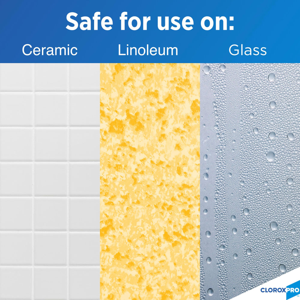 CloroxPro Clean-Up odor-elimination leaves spaces smelling fresher.