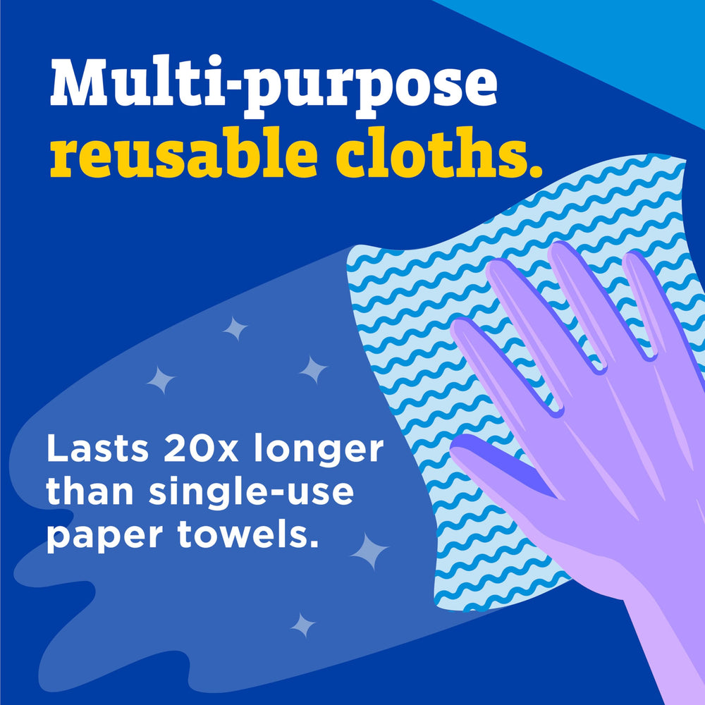 CloroxPro Handi Wipes close-up showing absorbent reusable cloth texture.