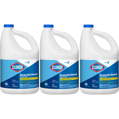 CloroxPro Ultra Germicidal Bleach bottle pour for quick surface disinfection tasks.