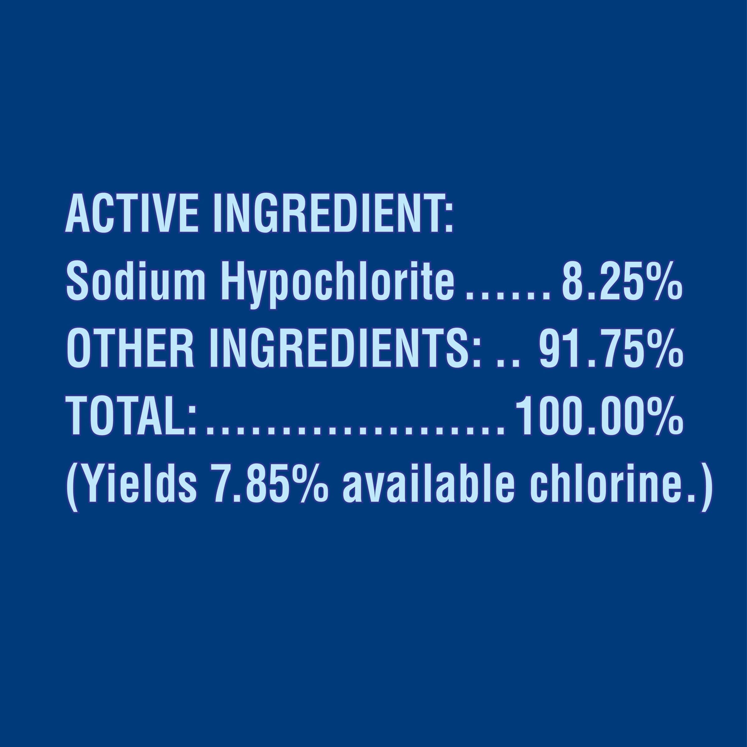 CloroxPro Ultra Germicidal Bleach disinfects hard surfaces like tiles.