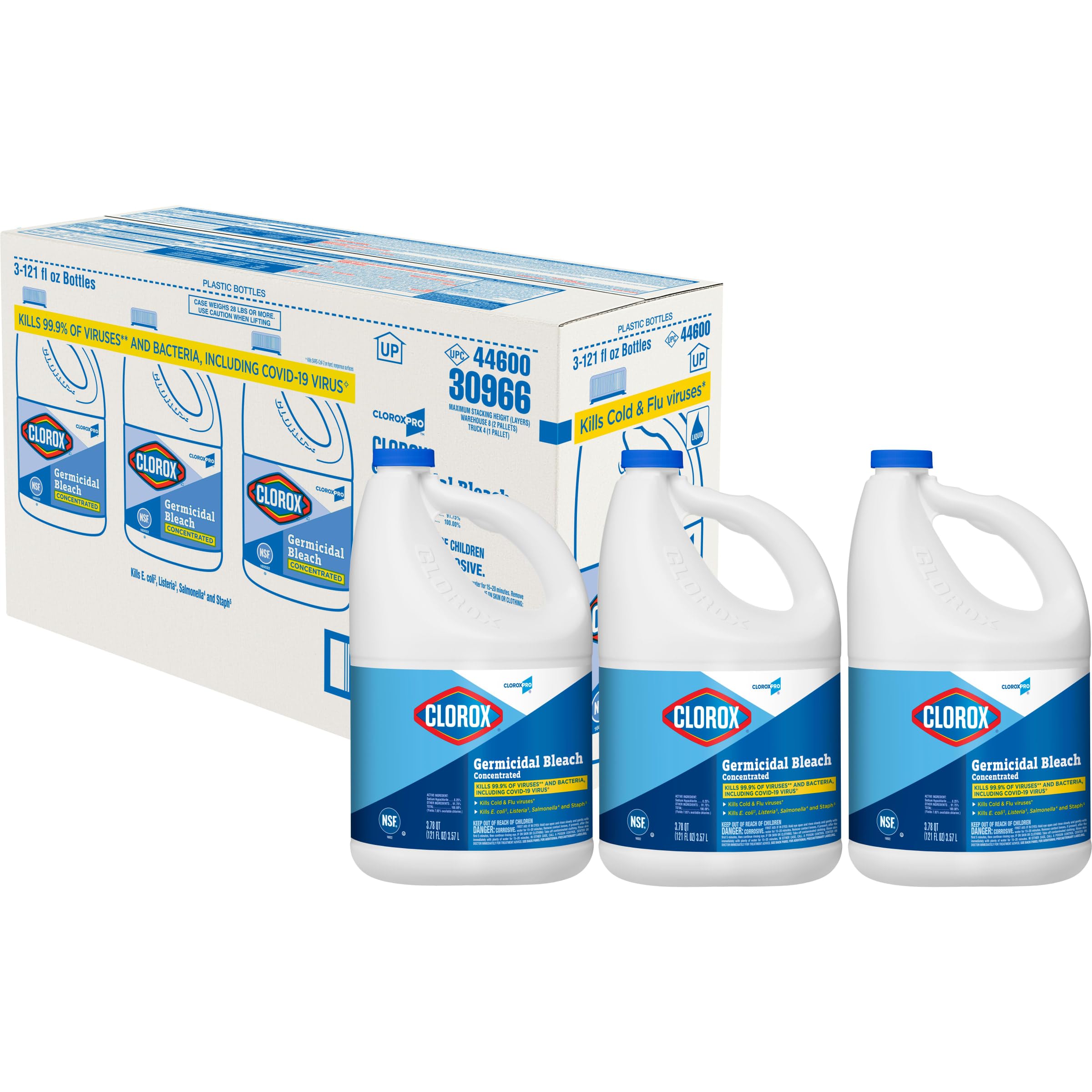CloroxPro Ultra Germicidal Bleach compatible with HE washers.