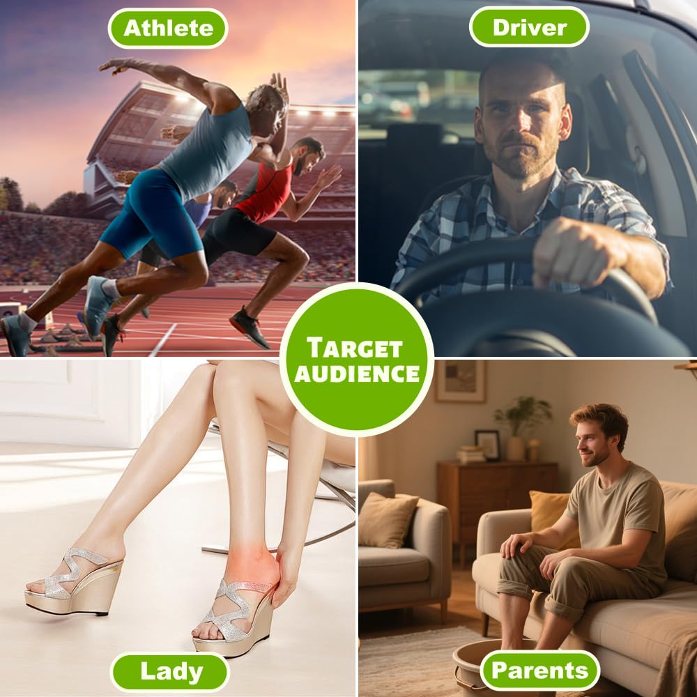 Closewave foot soak targets calluses and athletes' foot for everyday foot care.
