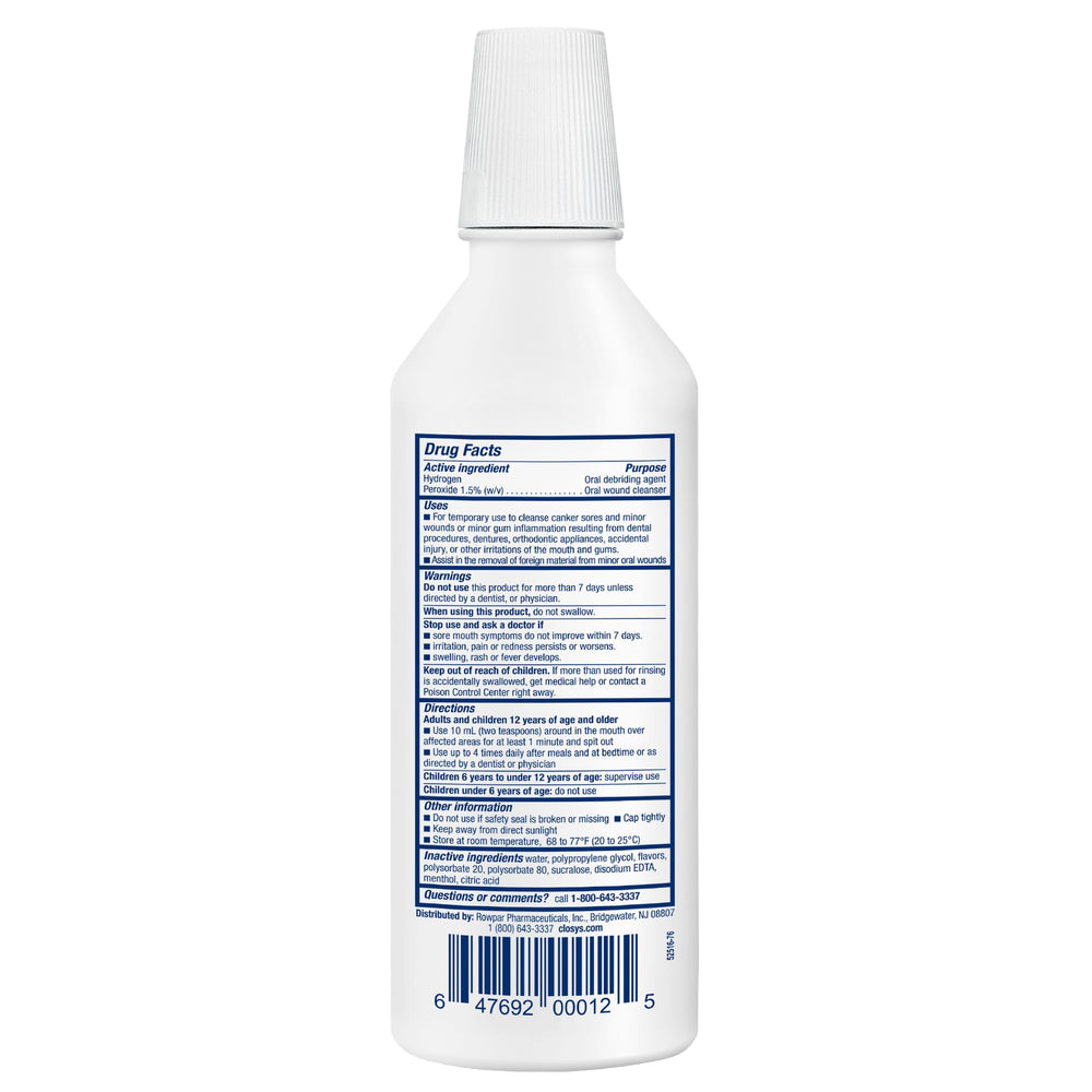 CloSYS daily routine with breath-freshening benefits