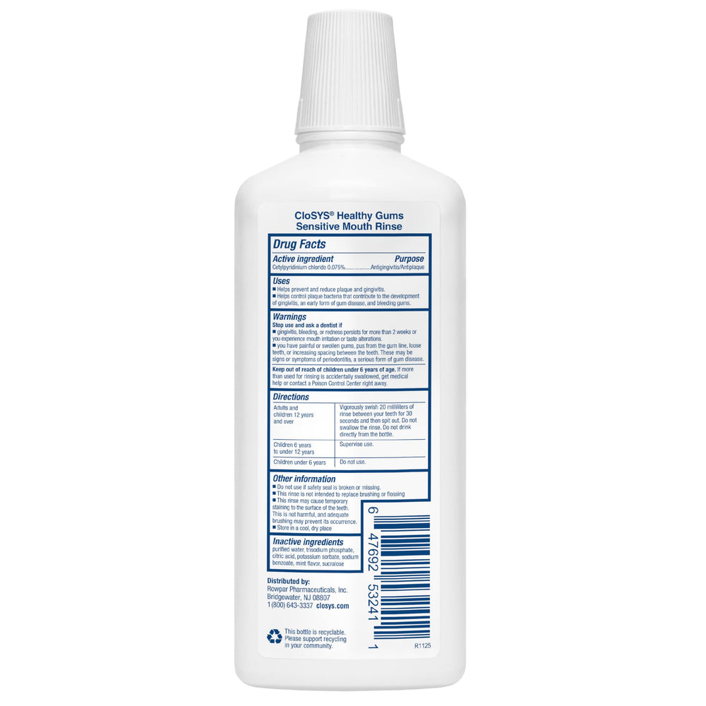 CloSYS Daily gum care routine fits into busy schedules