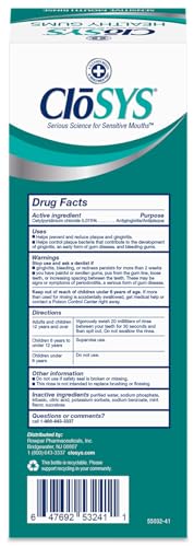 CloSYS Healthy Gums Mouthwash pack of 2 emphasizes value for ongoing care.