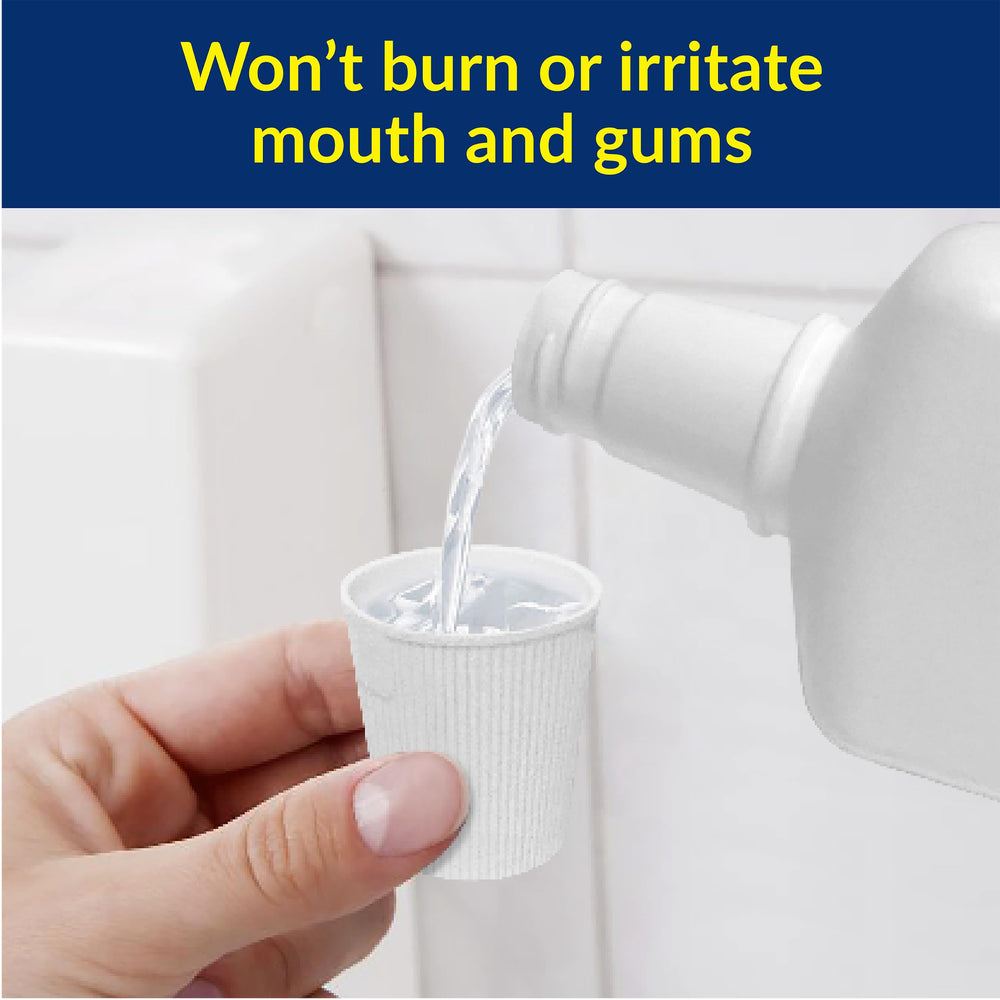 CloSYS Ultra Sensitive alcohol-free formula for non-burning use.