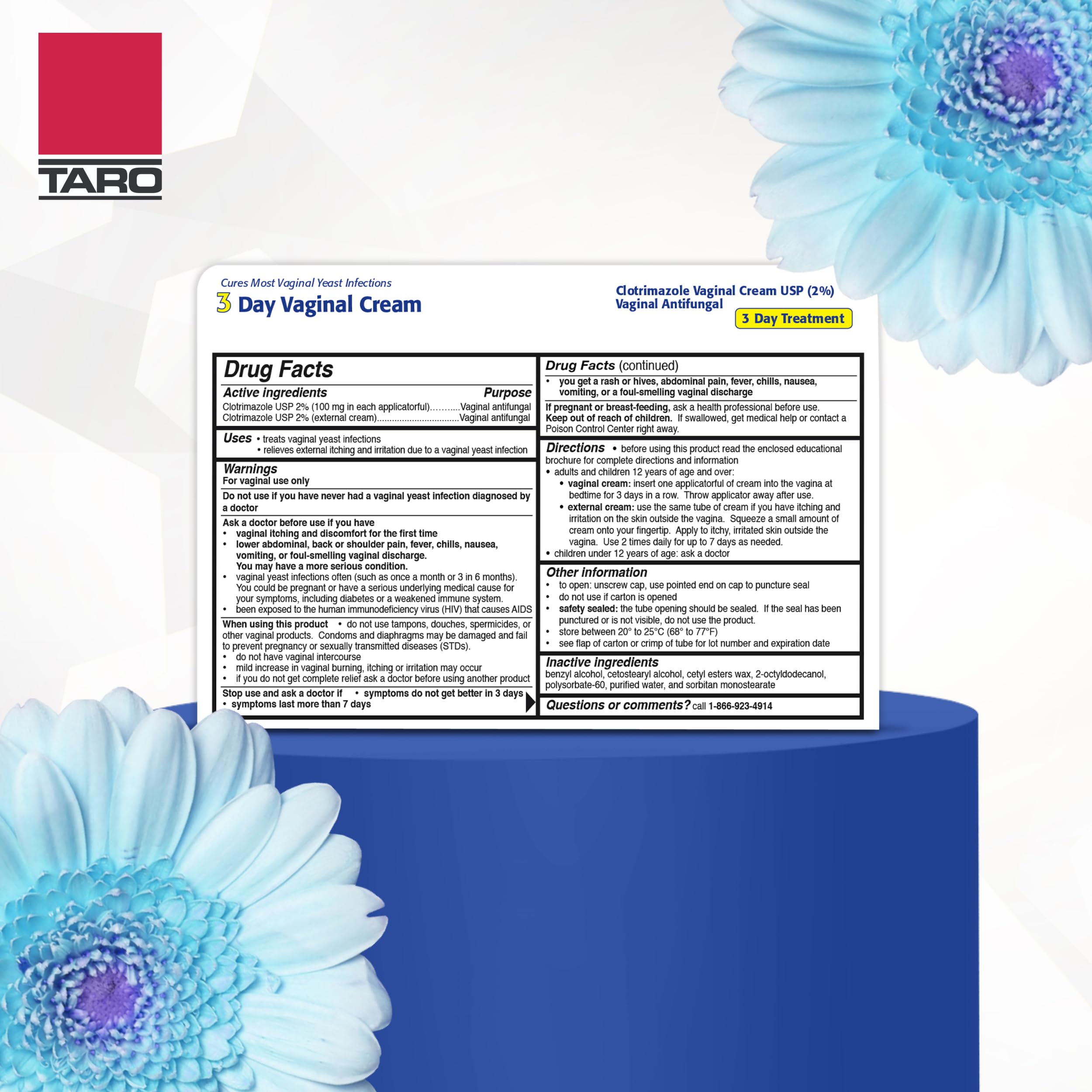Clotrimazole 3-Day Packaged Tubes maintaining freshness and convenience