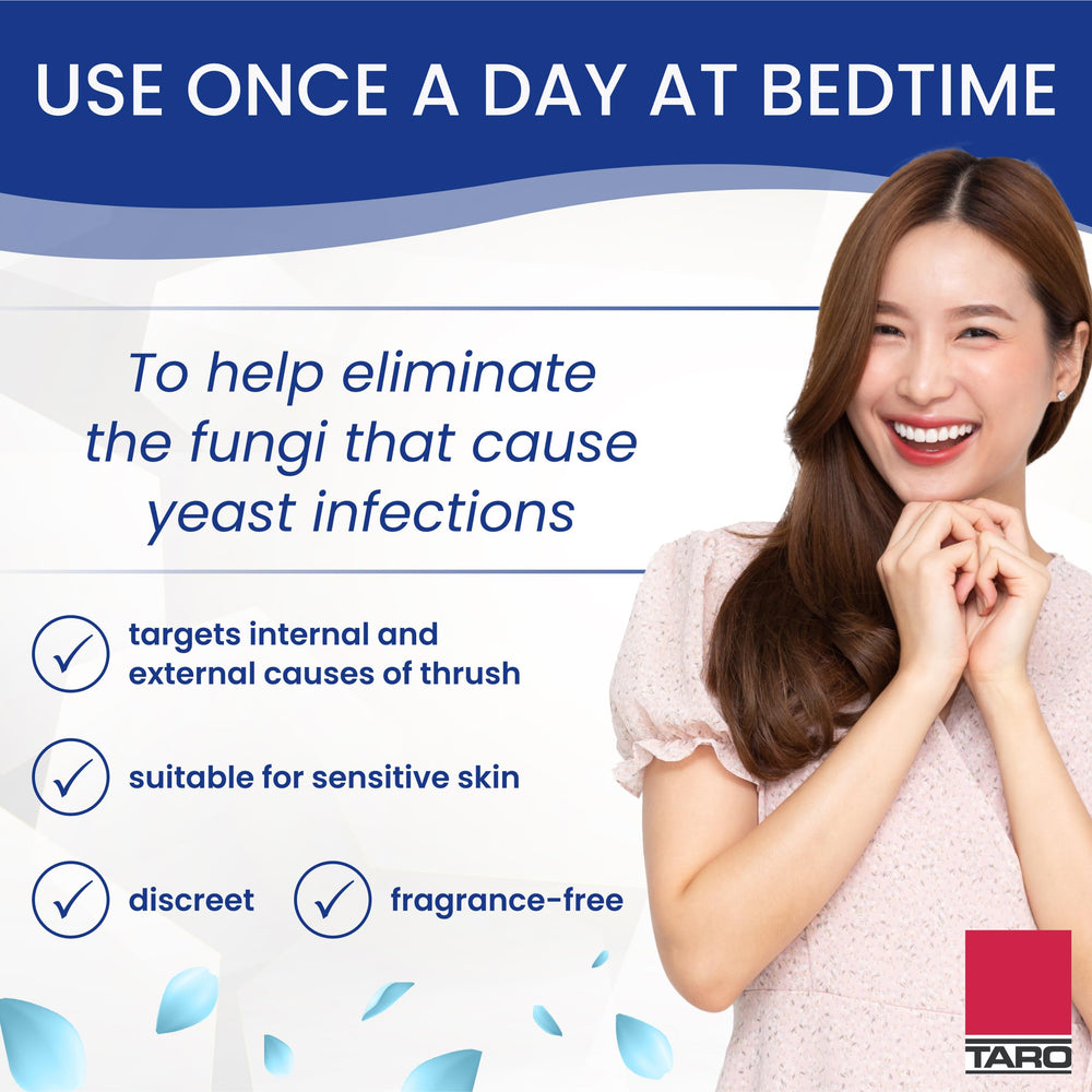 Clotrimazole 3-Day Cream disposable applicators ensure hygienic application