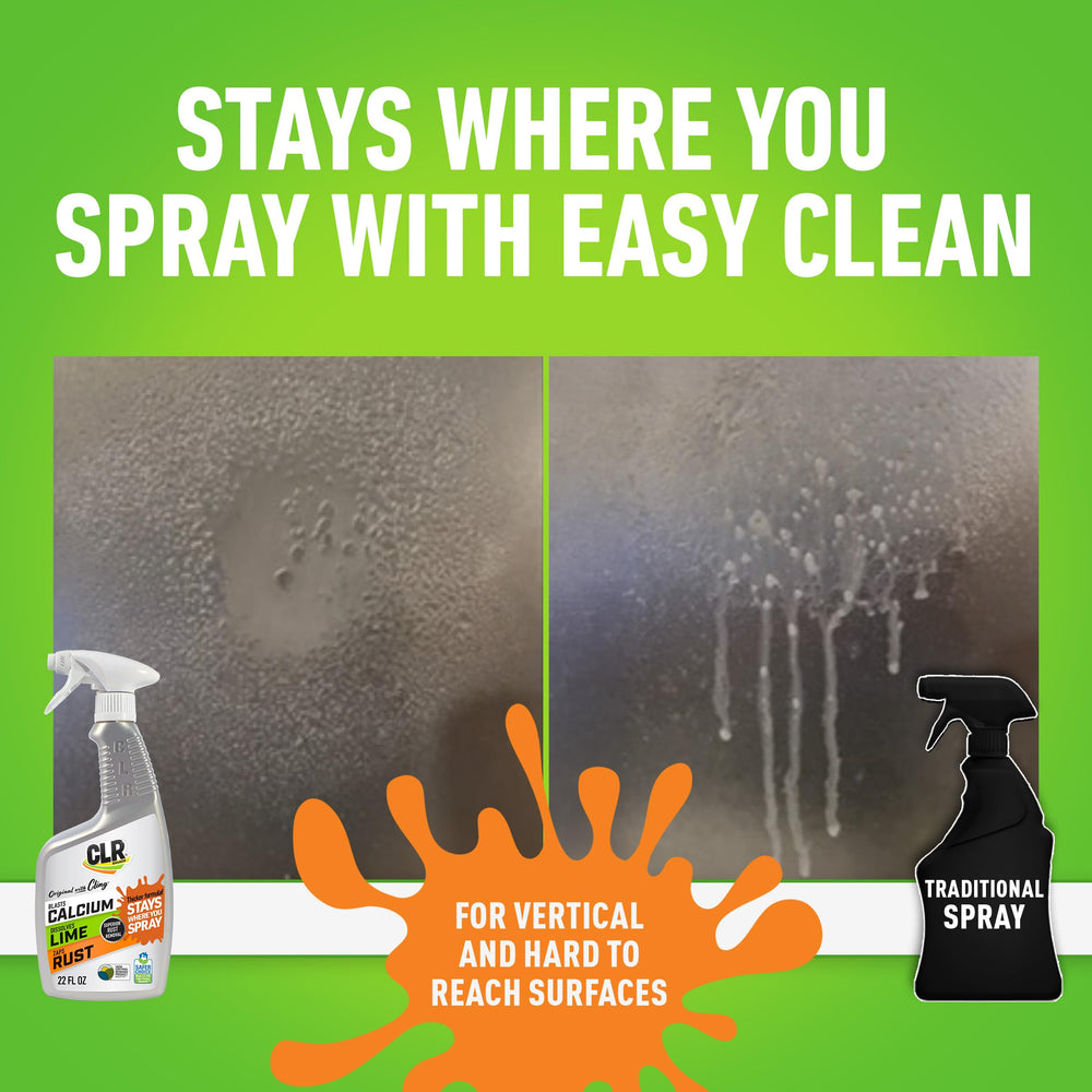 CLR Brands sink and faucet cleaning with CLR remover