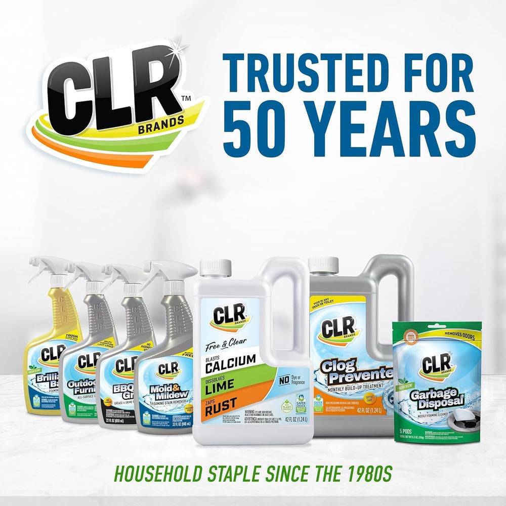CLR Free & Clear cleaning coffee pot for clearer brews