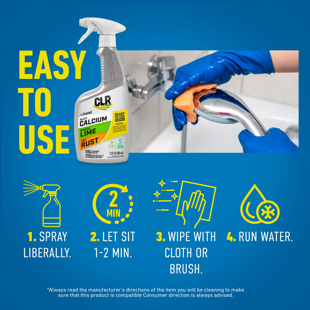 CLR dishwasher and coffee pot cleaner keeps appliances gleaming.