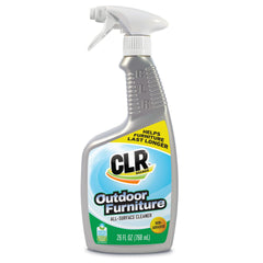 CLR Outdoor Furniture Cleaner 26oz spray bottle for versatile outdoor cleaning