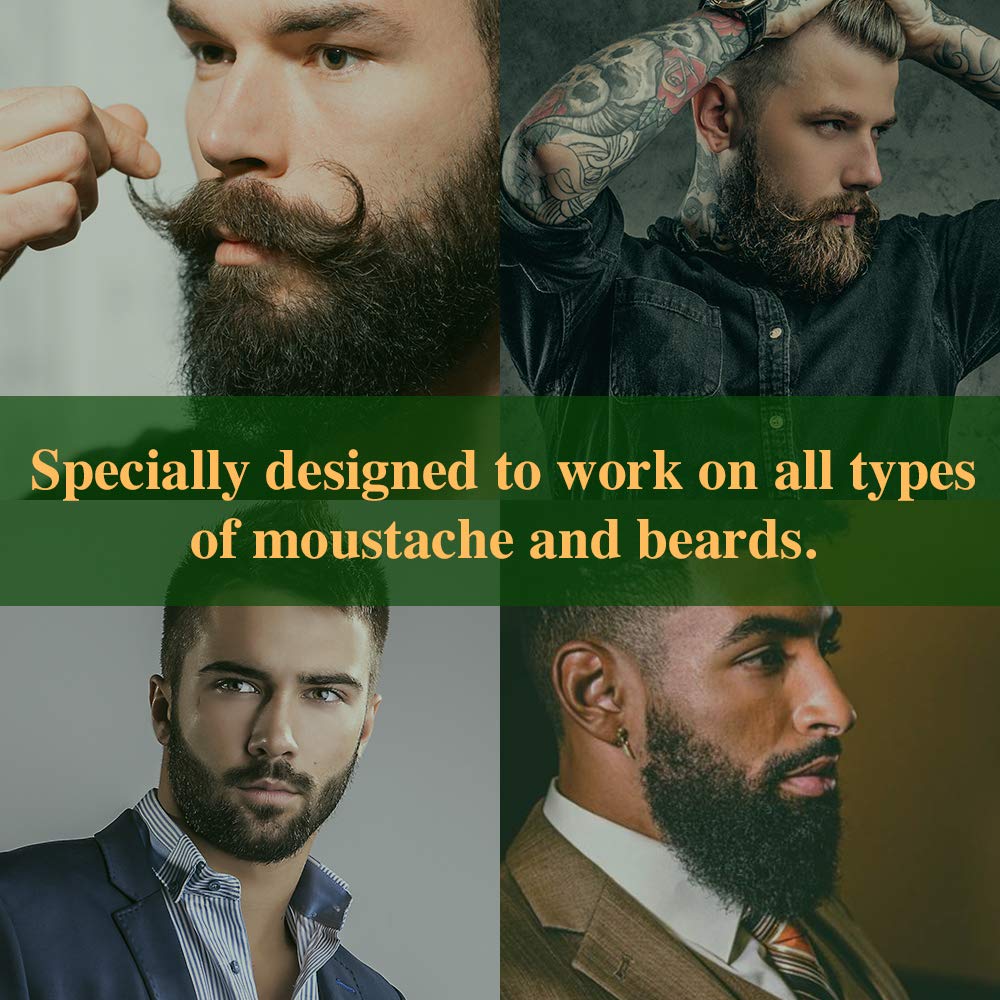 Clubman Moustache Wax Hang Pack three-pack for reliable daily styling.